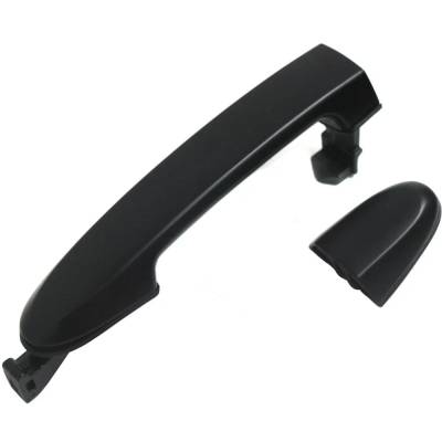 Rareelectrical - Right Front Exterior Door Handle Compatible With 2007-2012 Hyundai Santa Fe Primed Paintable Without - Image 2