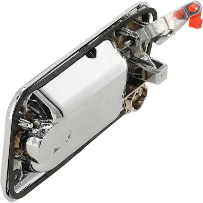 Rareelectrical - Front Passenger Side Exterior Door Handle Compatible With 2003-2009 Hummer H2 Chrome With Key Hole - Image 4