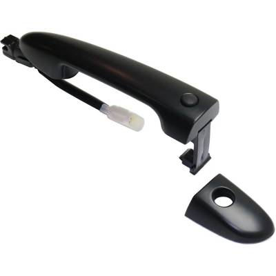 Rareelectrical - Front Driver Side Exterior Door Handle Compatible With 2010-2014 Mazda 3 Mazda 2 Primed Paintable - Image 2