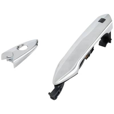 Rareelectrical - Front Left (Driver Side) Exterior Door Handle Compatible With 2016-2022 Chevrolet Spark Chrome With - Image 3