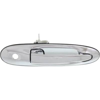 Rareelectrical - Front Passenger Side Exterior Door Handle Compatible With 1998-2002 Lincoln Town Car Chrome With Key - Image 5