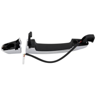 Rareelectrical - Front Driver Side Exterior Door Handle Compatible With 2016-2024 Chevrolet Malibu Black With Chrome - Image 6