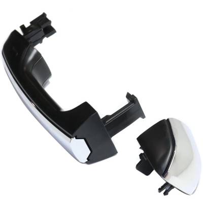 Rareelectrical - Left Rear Exterior Door Handle Compatible With 2009-2021 Lexus Gx460 Toyota 4Runner Toyota Land - Image 2