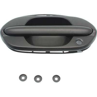 Front Driver Side Exterior Door Handle Compatible With 1999-2004 Honda Odyssey Primed Paintable With