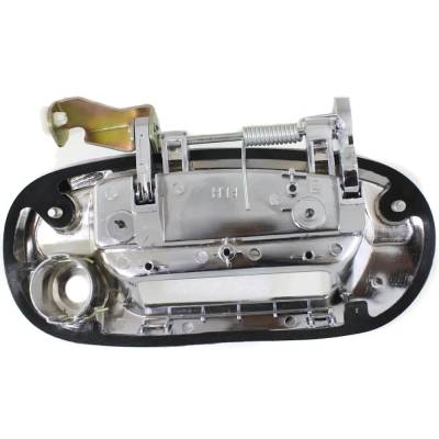 Rareelectrical - Left Front Exterior Door Handle Compatible With 1997-2004 Ford Expedition Ford F-150 Chrome With Key - Image 5