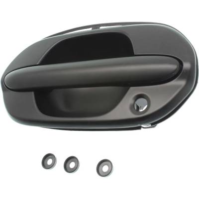 Rareelectrical - Left Front Exterior Door Handle Compatible With 1999-2004 Honda Odyssey Primed Paintable With Key - Image 2