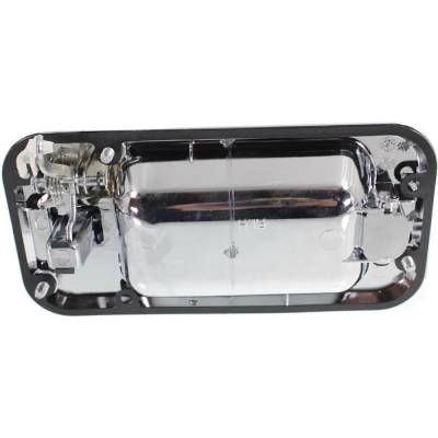 Rareelectrical - Rear Left (Driver Side) Exterior Door Handle Compatible With 2003-2009 Hummer H2 Chrome Without Key - Image 5