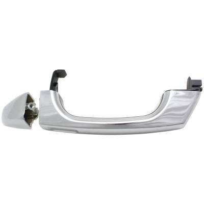 Rareelectrical - Front Or Rear Driver Side Exterior Door Handle Compatible With 2006-2010 Hummer H3t Hummer H3 Chrome - Image 4