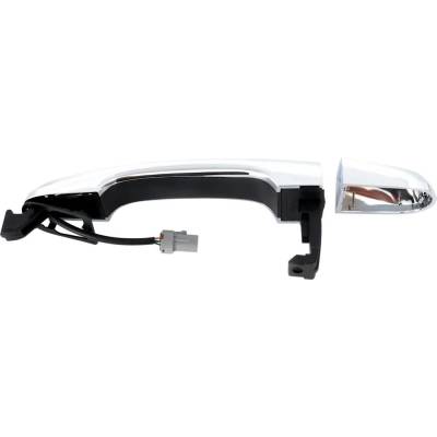 Rareelectrical - Left Front Exterior Door Handle Compatible With 2011-2015 Kia Sorento Chrome With Key Hole - Image 5