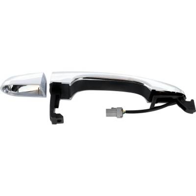 Rareelectrical - Front Left (Driver Side) Exterior Door Handle Compatible With 2011-2015 Kia Sorento Chrome With Key - Image 6