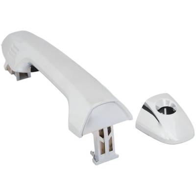 Rareelectrical - Front Driver Side Exterior Door Handle Compatible With 2016-2023 Toyota Tacoma Chrome With Key Hole - Image 2