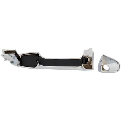 Rareelectrical - Front Driver Side Exterior Door Handle Compatible With 2016-2023 Toyota Tacoma Chrome With Key Hole - Image 4