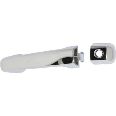 Front Driver Side Exterior Door Handle Compatible With 2009-2021 Toyota Land Cruiser Lexus Gx460