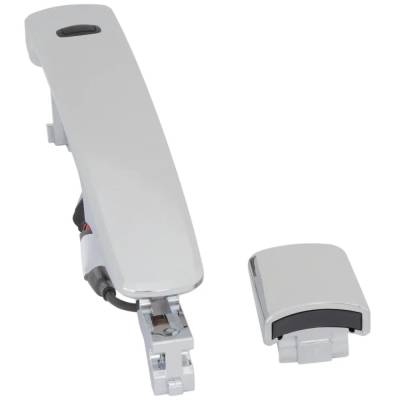 Rareelectrical - Front Driver Side Exterior Door Handle Compatible With 2010-2015 Nissan Rogue Chrome With Key Hole - Image 3