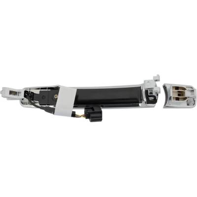 Rareelectrical - Front Driver Side Exterior Door Handle Compatible With 2010-2015 Nissan Rogue Chrome With Key Hole - Image 4