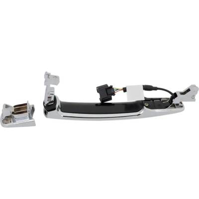 Rareelectrical - Front Driver Side Exterior Door Handle Compatible With 2010-2015 Nissan Rogue Chrome With Key Hole - Image 6