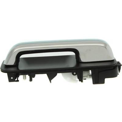 Front Or Rear Passenger Side Exterior Door Handle Compatible With 2015-2022 Ford F-150 Chrome Lever