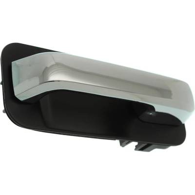 Rareelectrical - Front Or Rear Passenger Side Exterior Door Handle Compatible With 2015-2022 Ford F-150 Chrome Lever - Image 2