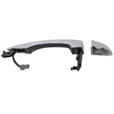 Rareelectrical - Front Driver Side Exterior Door Handle Compatible With 2016-2021 Hyundai Tucson Chrome With Key Hole - Image 5