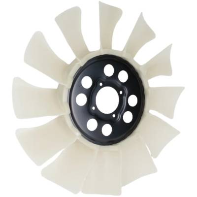 Rareelectrical - New 12 Blades Fan Blade Compatible With Ford Mercury Mountaineer Base 6 Cyl 4.0L Explorer Postal 6 - Image 3