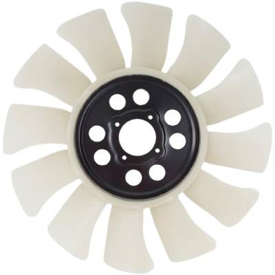 Rareelectrical - New 12 Blades Fan Blade Compatible With Ford Mercury Mountaineer Base 6 Cyl 4.0L Explorer Postal 6 - Image 4