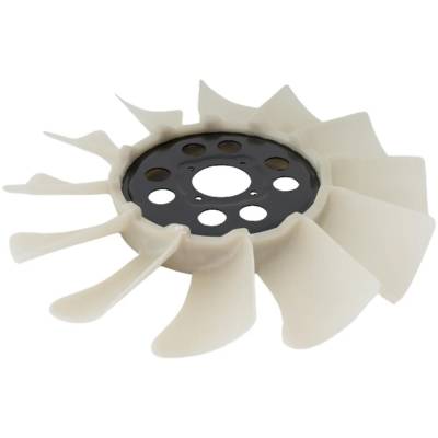 Rareelectrical - New 12 Blades Fan Blade Compatible With Ford Mercury Mountaineer Base 6 Cyl 4.0L Explorer Postal 6 - Image 6