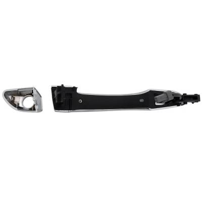 Rareelectrical - Front Left (Driver Side) Exterior Door Handle Compatible With 2016-2021 Hyundai Tucson Chrome With - Image 2