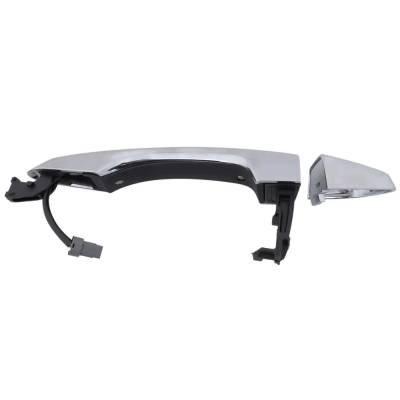 Rareelectrical - Front Passenger Side Exterior Door Handle Compatible With 2016-2021 Hyundai Tucson Chrome Without - Image 6