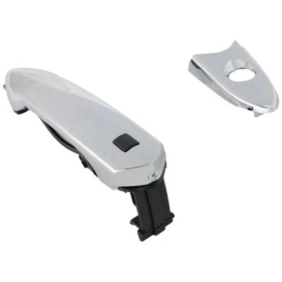 Rareelectrical - Front Driver Side Exterior Door Handle Compatible With 2016-2022 Chevrolet Spark Chrome With Key - Image 2