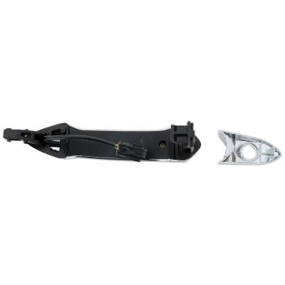 Rareelectrical - Front Driver Side Exterior Door Handle Compatible With 2016-2022 Chevrolet Spark Chrome With Key - Image 4