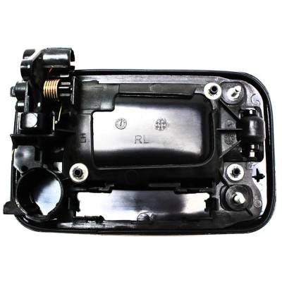 Rareelectrical - Left Rear Exterior Door Handle Compatible With 2004-2008 Ford F-150 Textured Black Without Key Hole - Image 5