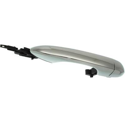 Rareelectrical - Left Front Or Rear Exterior Door Handle Compatible With 2013-2018 Dodge Dart Jeep Cherokee Chrome - Image 2