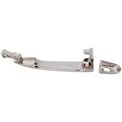 Rareelectrical - Front Driver Side Exterior Door Handle Compatible With 2007-2011 Toyota Camry Black With Key Hole - Image 4
