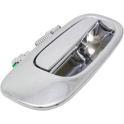 Rareelectrical - Rear Right (Passenger Side) Exterior Door Handle Compatible With 2006-2010 Dodge Charger Chrome - Image 3
