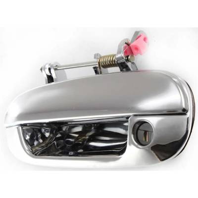 Rareelectrical - Left Front Exterior Door Handle Compatible With 2002-2009 Gmc Envoy Chevrolet Trailblazer Oldsmobile - Image 2