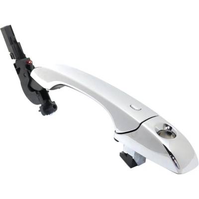 Rareelectrical - Front Driver Side Exterior Door Handle Fits 2011-2022 Jeep Grand Cherokee Dodge Durango Chrome With - Image 2