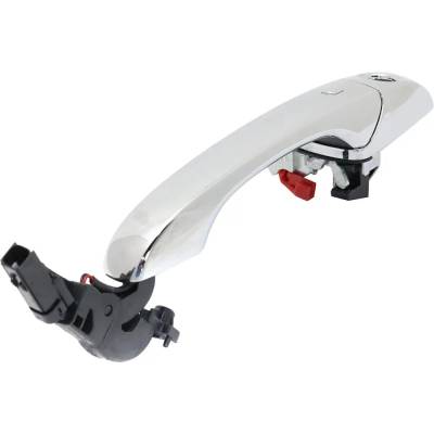Rareelectrical - Front Driver Side Exterior Door Handle Fits 2011-2022 Jeep Grand Cherokee Dodge Durango Chrome With - Image 3