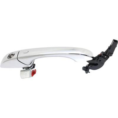 Rareelectrical - Front Driver Side Exterior Door Handle Fits 2011-2022 Jeep Grand Cherokee Dodge Durango Chrome With - Image 4