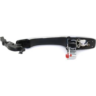 Rareelectrical - Front Driver Side Exterior Door Handle Fits 2011-2022 Jeep Grand Cherokee Dodge Durango Chrome With - Image 5