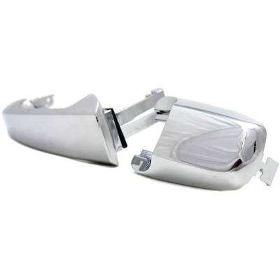Rareelectrical - Front Or Rear Driver Side Exterior Door Handle Compatible With 2009-2019 Ford Flex Chrome Without - Image 2