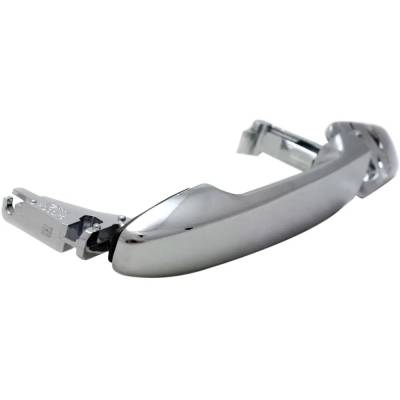 Rareelectrical - Front Or Rear Driver Side Exterior Door Handle Compatible With 2009-2019 Ford Flex Chrome Without - Image 3