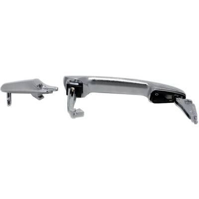 Rareelectrical - Front Or Rear Driver Side Exterior Door Handle Compatible With 2009-2019 Ford Flex Chrome Without - Image 5