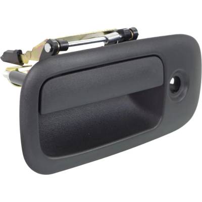 Rareelectrical - Front Driver Side Exterior Door Handle Compatible With 2010-2023 Gmc Savana Textured Black With Key - Image 3