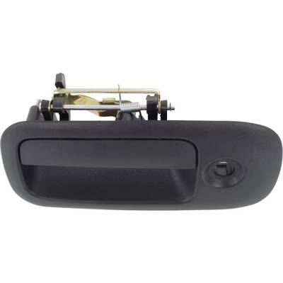 Rareelectrical - Front Driver Side Exterior Door Handle Compatible With 2010-2023 Gmc Savana Textured Black With Key - Image 4