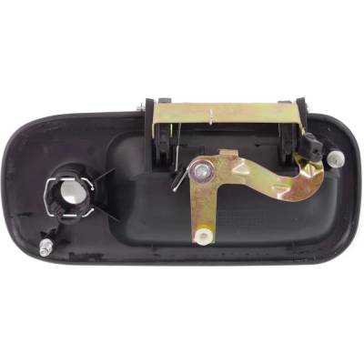 Rareelectrical - Front Driver Side Exterior Door Handle Compatible With 2010-2023 Gmc Savana Textured Black With Key - Image 5