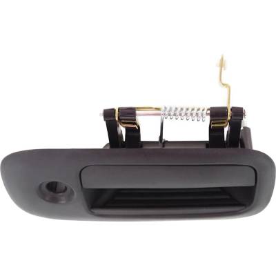 Rareelectrical - Rear Passenger Side Exterior Door Handle Compatible With 2010-2023 Gmc Savana Textured Black Without - Image 4