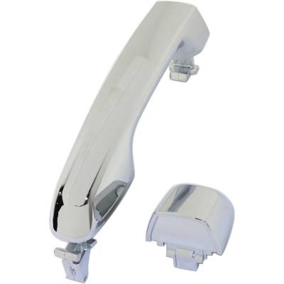 Rareelectrical - Rear Driver Side Exterior Door Handle Compatible With 2010-2020 Toyota Land Cruiser Lexus Gx460 - Image 3