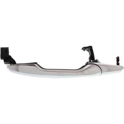 Rareelectrical - Left Front Or Rear Exterior Door Handle Compatible With 2011-2019 Ford Edge Ford Explorer Chrome - Image 4