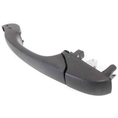 Rareelectrical - Left Rear Exterior Door Handle Compatible With 2008-2019 Dodge Grand Caravan Black Without Key Hole - Image 2