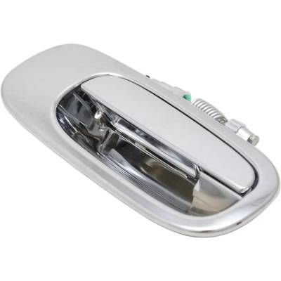 Rareelectrical - Rear Passenger Side Exterior Door Handle Compatible With 2006-2010 Dodge Charger Chrome Without Key - Image 2